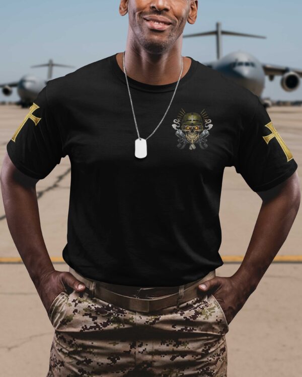 God Took The Strongest Americans And Made Them Veterans Shirt - Image 4