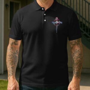 Alternative view of I Only Kneel For One Man All Over Print Polo Shirt