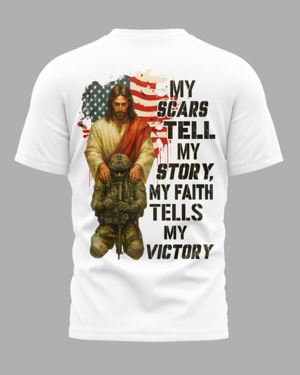 My Scars Tell My Story T-Shirt - Image 5