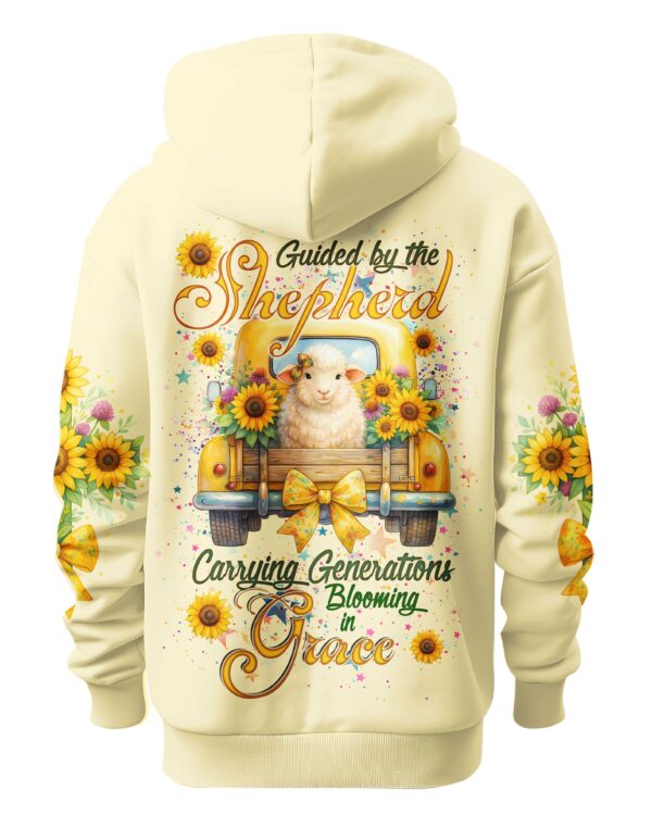 Guided By The Shepherd Carrying Generations Blooming In Grace Shirts - Image 5