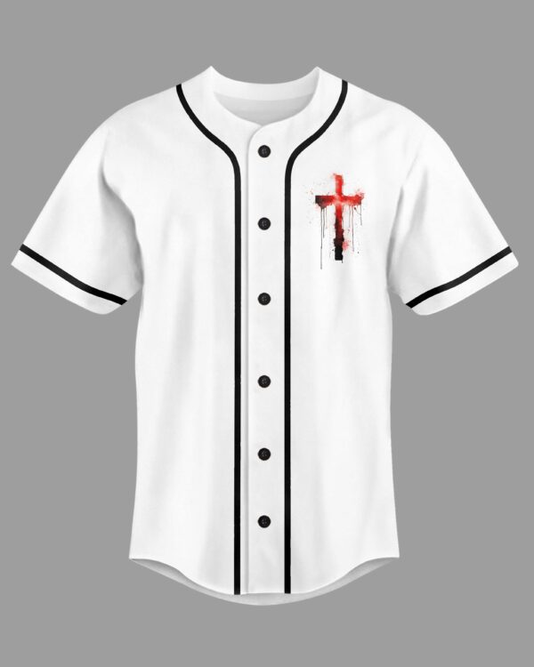 By His Stripes All Over Print Jersey - Image 6