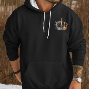 Alternative view of The King Who Saves Hoodie