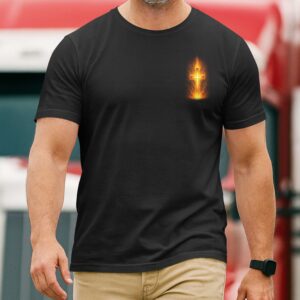 Alternative view of Hell's Heat Behind Me All Over Print T-Shirt