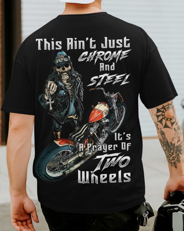 This Ain't Just Chrome And Steel All Over Print T-Shirt - Image 5