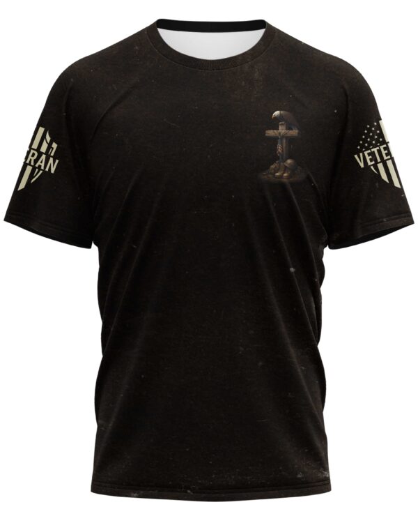 Veteran By Duty All Over Print T-Shirt - Image 4