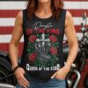 Daughter Of The King Cut Out Wrap Back Tank Top