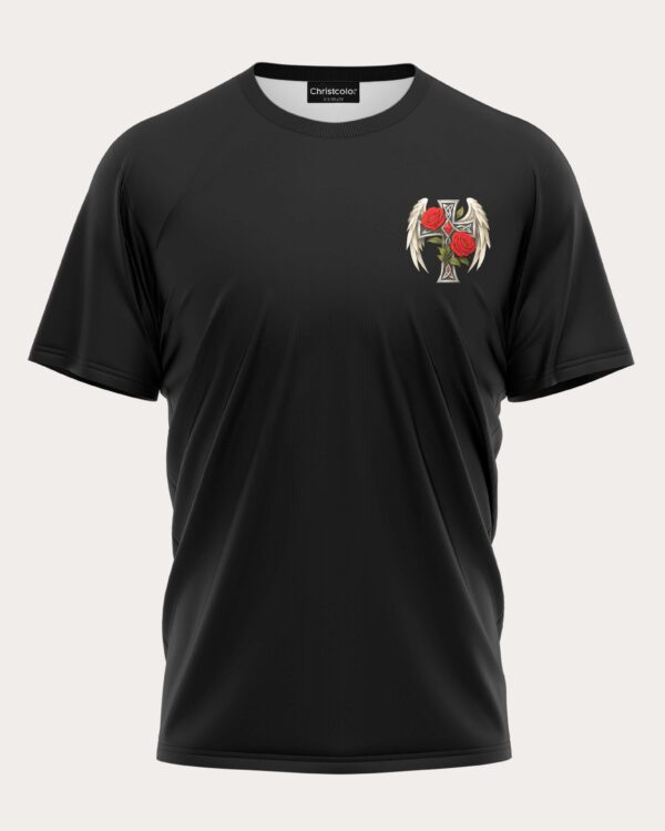 Worry Ends When Faith Begins All Over Print T-Shirt - Image 6