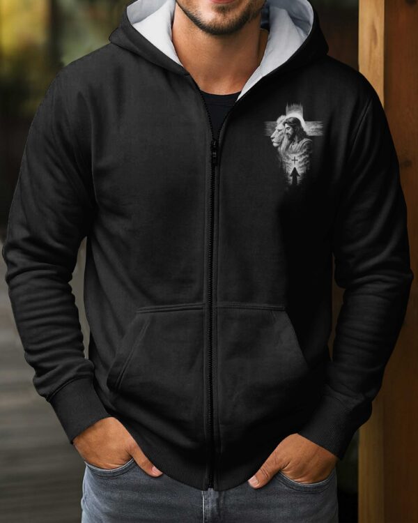 Man Of God Husband Dad Protector Hero Shirt - Image 4