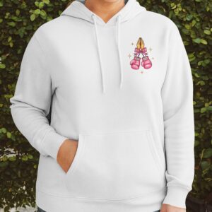 Alternative view of Not Today Cancer Hoodie