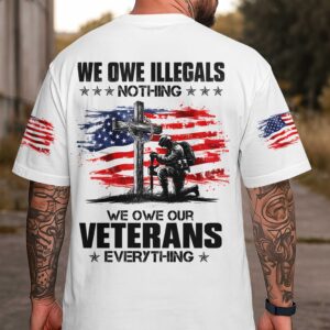 We Owe Illegals Nothing All Over Print T-Shirt