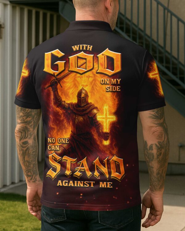 With God On My Side No One Can Stand Against Me Hoodie - Image 13