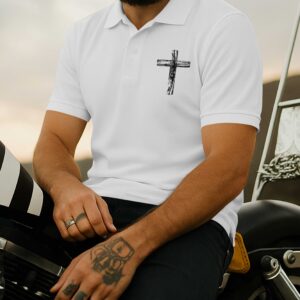 Alternative view of Ashes To Ashes Dust To Dust All Over Print Polo