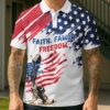 Blessed Are The Defenders Of Liberty All Over Print Polo
