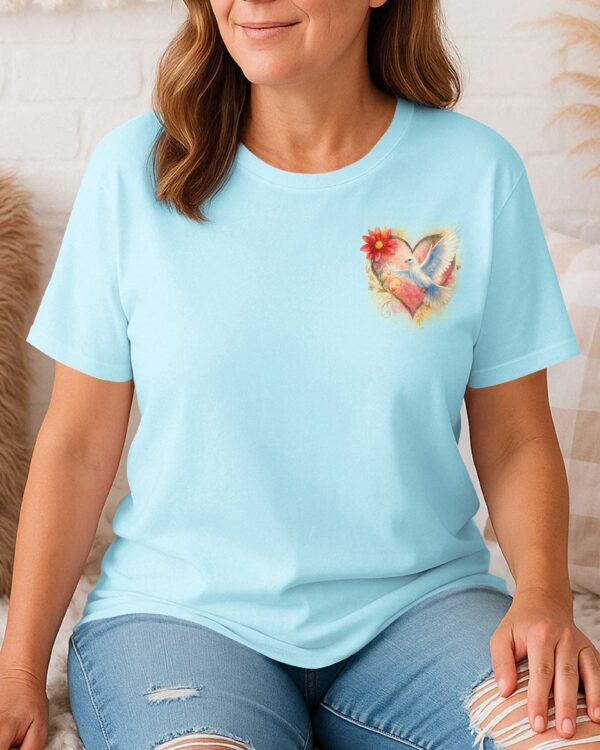 He Is My Anchor And My Wings T-Shirt - Image 7
