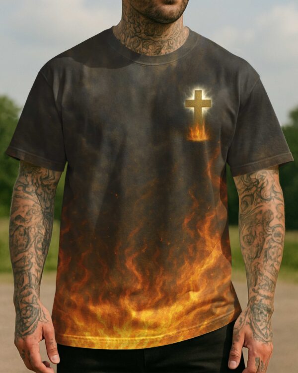 Jesus Is My Rock And That's How I Roll Shirt - Image 4