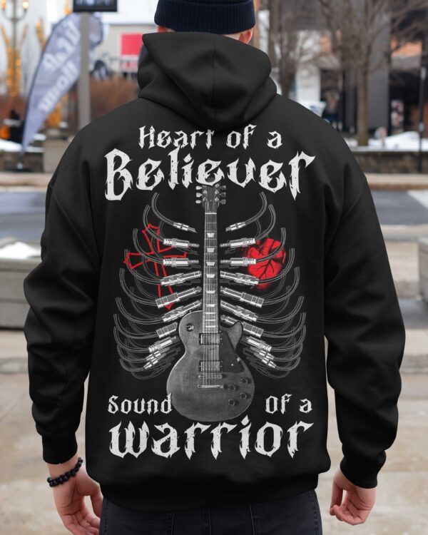 Heart Of A Believer Sound Of A Warrior Shirt - Image 9
