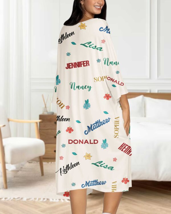 Blessed To Be Called Grandma All Over Print Sleep Tee - Image 5