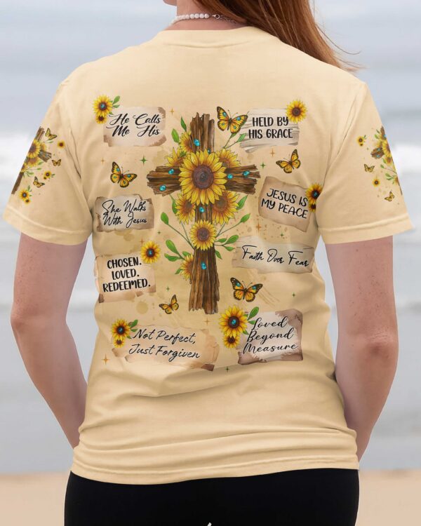 He Calls Me His She Walks With Jesus Shirt - Image 15