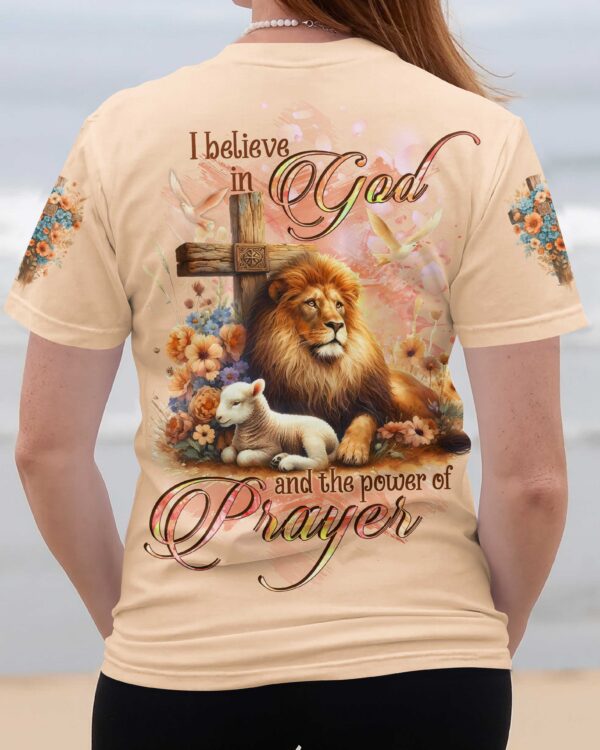 I Believe In God And The Power Of Prayer Shirts - Image 10