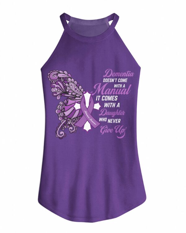 Dementia Doesn't Come With A Manual Rocker Tank Top - Image 5