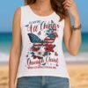 I Can Do All Things Through Christ All Over Print Cut Out Wrap Back Tank Top