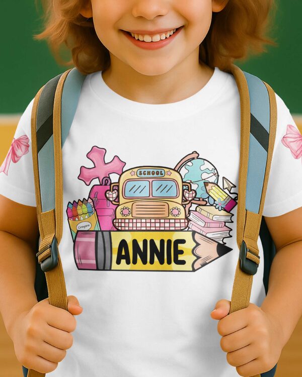 Back To School T-Shirt Kid Gift - Image 4