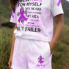 I Wear Purple For Myself Women Set