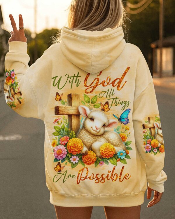 With God All Things Are Possible Shirt - Image 18