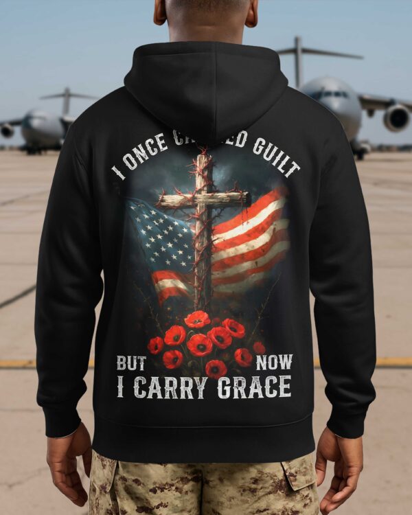 I Once Carried Guilt But Now I Carry Grace Shirt - Image 11