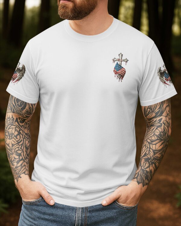 Fully Vaccinated By The Blood Of Jesus T-Shirt - Image 7