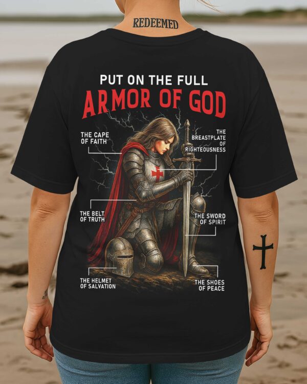 Put On The Full Armor Of God All Over Print T-Shirt
