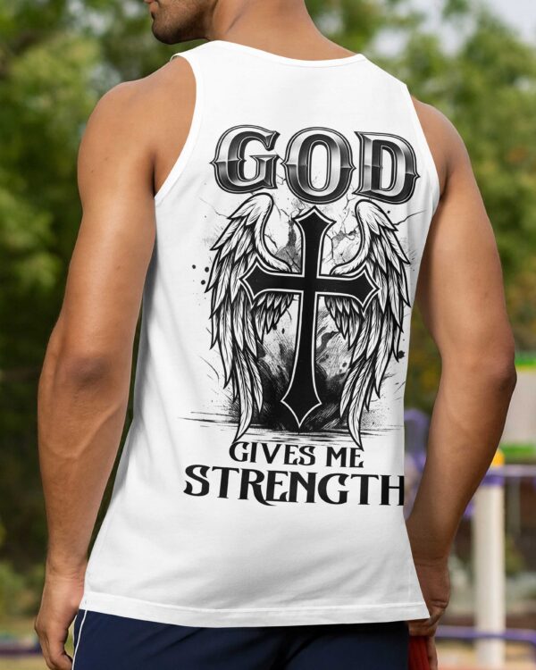 God Gives Me Strength Shirt - Image 20