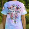 God Says You Are Unique All Over Print T-Shirt