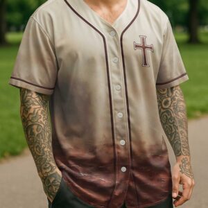 Alternative view of A Child Of God All Over Print Jersey