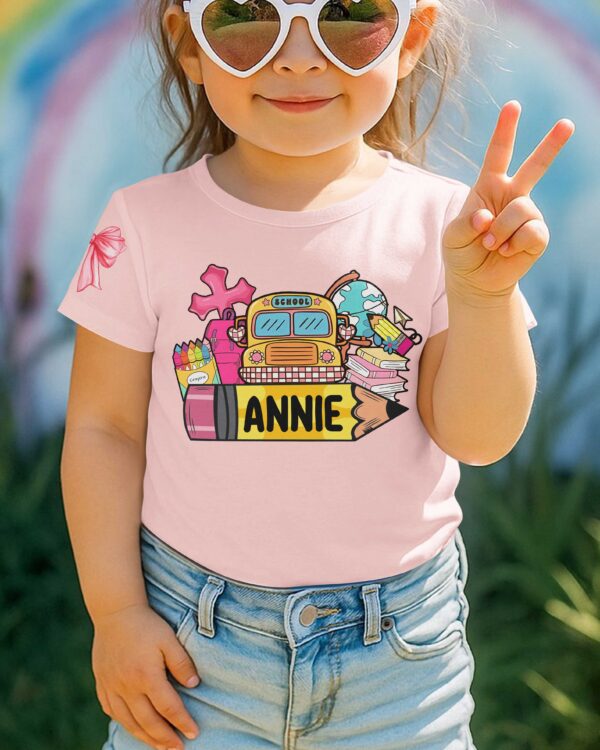 Back To School T-Shirt Kid Gift - Image 8