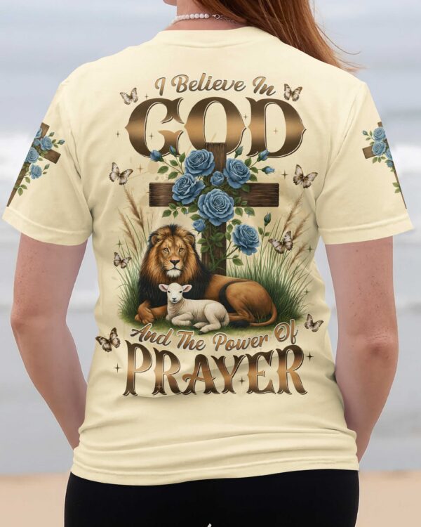 I Believe In God And The Power Of Prayer Shirts - Image 15