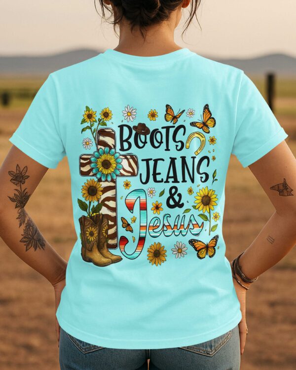 Boots Jeans & Jesus T-Shirt - Image 11