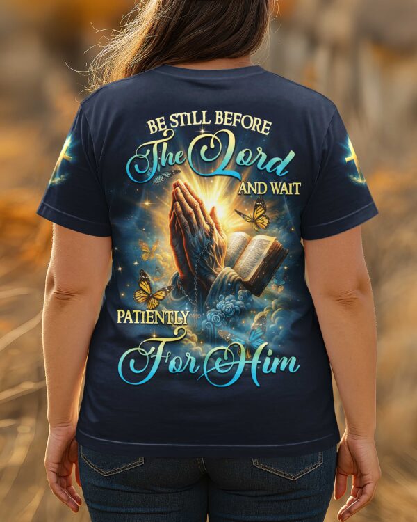 Be Still Before The Lord All Over Print T-Shirt - Image 2