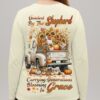 Guided By The Shepherd Carrying Generations V-neck Long Sleeves Shirt
