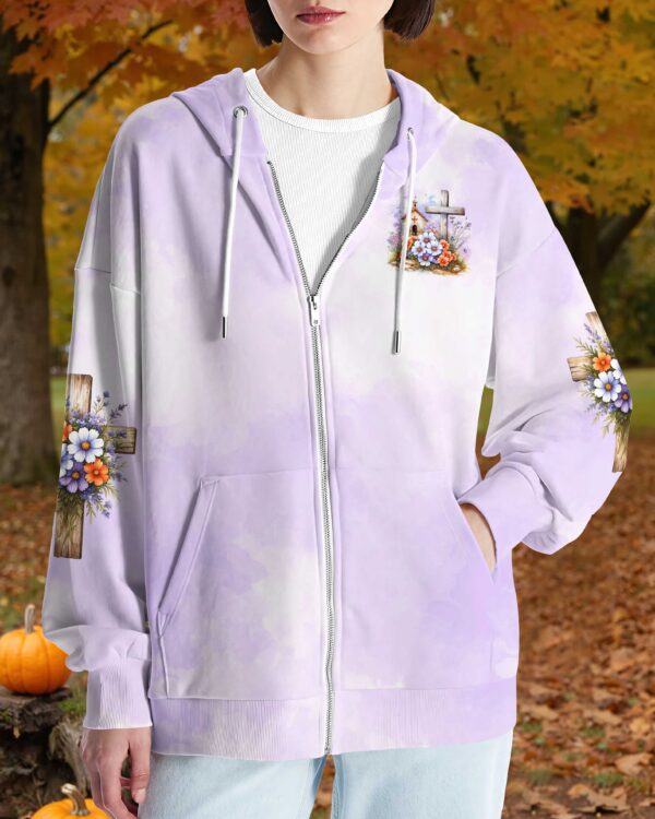 Rooted In The Cross Blooming In His Grace Shirt - Image 12