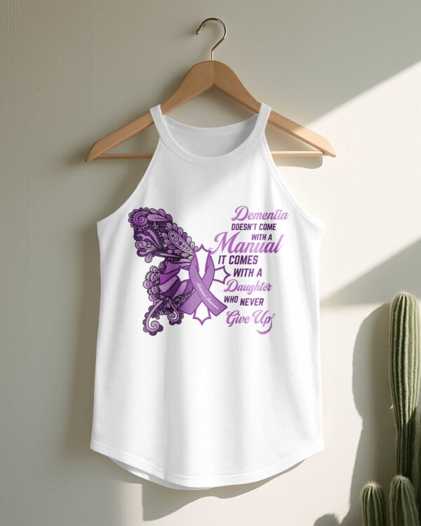 Dementia Doesn't Come With A Manual Rocker Tank Top - Image 2