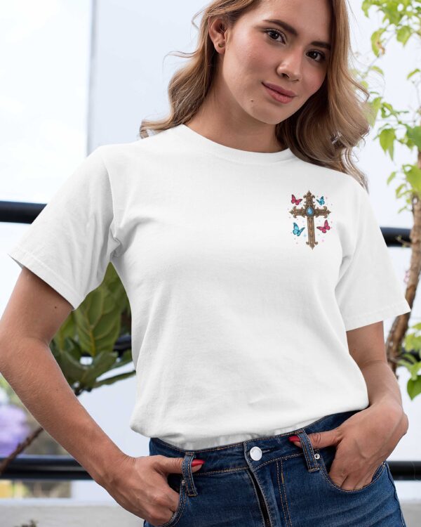 But The Lord Stood With Me T-Shirt - Image 6