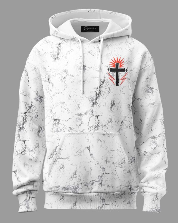 Jesus Is A Punk Rocker Shirt - Image 14