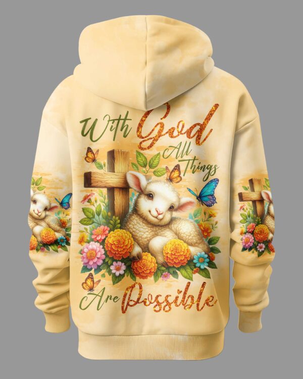 With God All Things Are Possible Shirt - Image 6