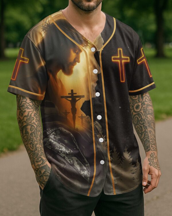 Wounded In Battle All Over Print Jersey - Image 2