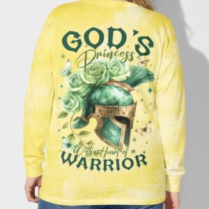 Alternative view of God's Princess All Over Print V-neck Long Sleeves Shirt