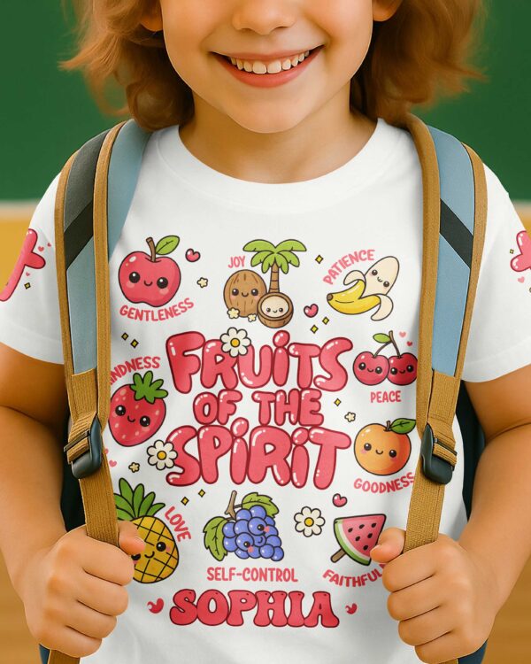 Fruits Of The Spirit T-Shirt Kid - Image 4