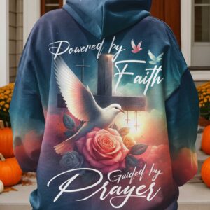 Powered By Faith Guided By Prayer Shirt