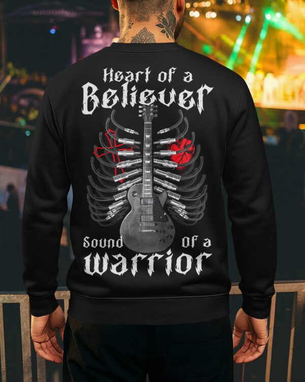 Heart Of A Believer Sound Of A Warrior Shirt - Image 13