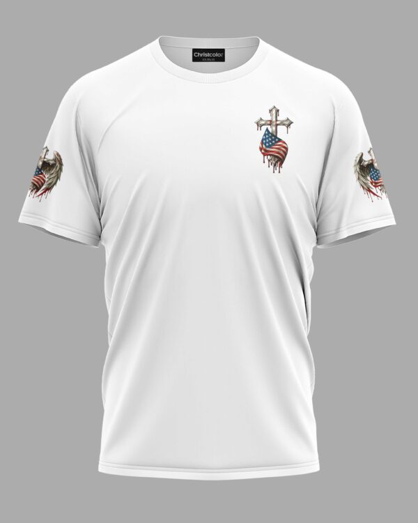 Fully Vaccinated By The Blood Of Jesus T-Shirt - Image 9